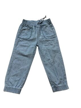 George Light Blue Denim Jogger Pants for Kids